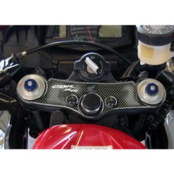 Gabelbrücken- Protektor PRINT in carbon-look zu Honda