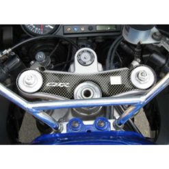 Gabelbrücken- Protektor PRINT in carbon-look zu Honda