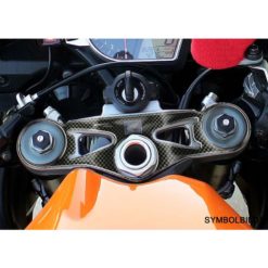 Gabelbrücken- Protektor PRINT in carbon-look zu Honda