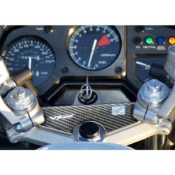 Gabelbrücken- Protektor PRINT in carbon-look zu Honda