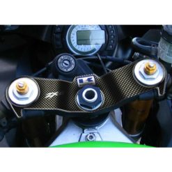 Gabelbrücken- Protektor PRINT in carbon-look zu Kawasaki