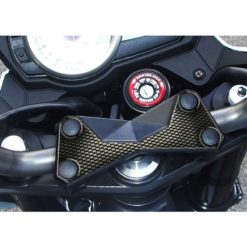 Gabelbrücken- Protektor PRINT in carbon-look zu Kawasaki