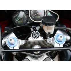 Gabelbrücken- Protektor PRINT in carbon-look zu Kawasaki
