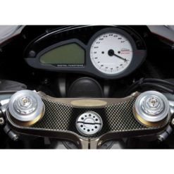 Gabelbrücken- Protektor PRINT in carbon-look zu MV Agusta