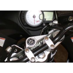 Gabelbrücken- Protektor PRINT in carbon-look zu Suzuki