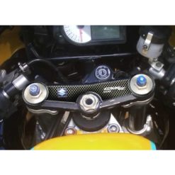 Gabelbrücken- Protektor PRINT in carbon-look zu Suzuki