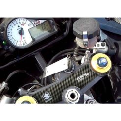 Gabelbrücken- Protektor PRINT in carbon-look zu Suzuki
