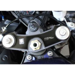 Gabelbrücken- Protektor PRINT in carbon-look zu Suzuki