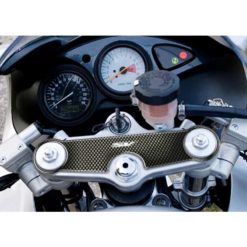 Gabelbrücken- Protektor PRINT in carbon-look zu Suzuki