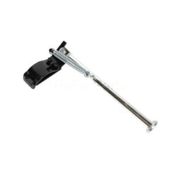 Seitenständer UNIVERSAL in SCHWARZ oder zu Puch Maxi (Länge: 370mm) mit flache