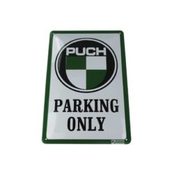 Parkschild TECH PUCH PARKING ONLY (Grösse: 300x200mm)