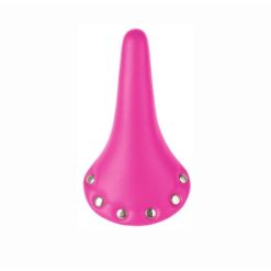 Sattel MOPED KINGS NIETENSATTEL (B 153 x L 278mm) in pink