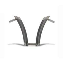 Lenker MOPED KINGS AXE Ø 22mm in roh (B 53 x H 33 - versetzt 15cm)