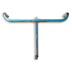 Lenker MOPED KINGS TRANSPORTER - ENGLAND Ø 22mm in chrom (B 52.5 x H 7 - ve