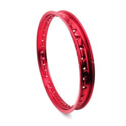 Felge MOPED KINGS (leer) 1.50 x 16 Zoll mit 36 Loch in rot- eloxiert (B 65m