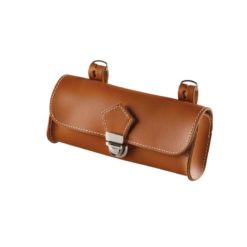 Satteltasche MOPED KINGS ECHTLEDER (L 170 x H 75 x T 45mm) in braun