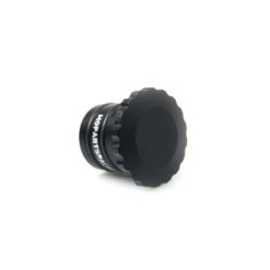 Tankdeckel MOPARTS PERFORATED, aus Aluminium, gefräst, in schwarz zu Piaggio