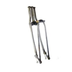 Springer Gabel MOPED KINGS LEAF SPRNG (Schaft Ø 25.4mm - L 170mm) in roh- u