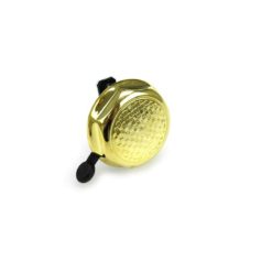 Glocke MOPED KINGS Schachbrett- Prägung, Ø 55mm in gold