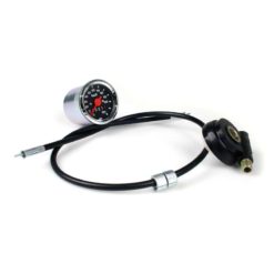 Tacho-Set MMB (Typ VDO) Ø 48mm bis 120 km/h (Zifferblatt: schwarz / Ring: