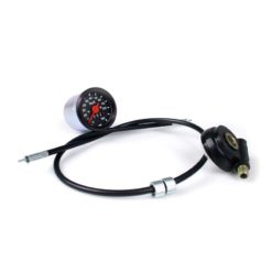 Tacho-Set MMB (Typ VDO) Ø 48mm bis 120 km/h (Zifferblatt: schwarz / Ring: