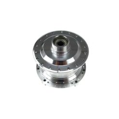 Radnabe MOPED KINGS HINTEN inkl. Radlager, aus Alu- poliert für Speichenrad