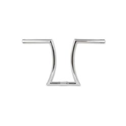 Lenker MOPED KINGS RON - HIGH Ø 22mm in chrom (B 55 x H 30 - versetzt