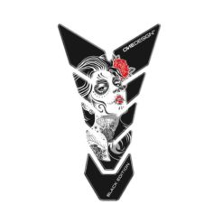 Tankprotektor ONE DESIGN BLACK EDITION - WOMAN TATTO in schwarz (134 x 230