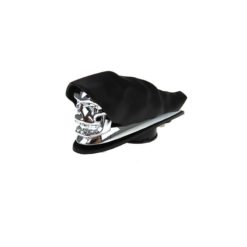 Zierfigur MOPED KINGS DEAD HEAD in chrom (120 x 50/40 x 40mm)