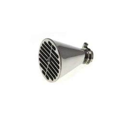 Luftfilter MLM - MAGNUM STYLE in Edelstahl poliert zu Bing SRE- Vergaser