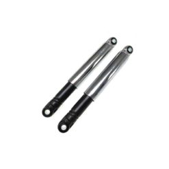 Stossdämpfer MOPED KINGS CLASSIC - UNIVERSAL (Paar) 320mm in chrom/schwarz