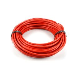 Zündkabelrolle Ø 7mm x 25m in ROT