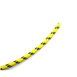 Zündkabel NN PRODUCTS RETRO Ø 7mm x 1m mit TEXTILGEWEBE in GELB/SCHWARZ -