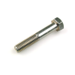 Sechskantschraube M8/1.25 x L 45mm (DIN 933) verzinkt-blau