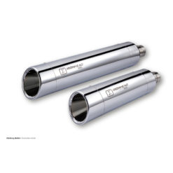 Auspuffanlage IRONHEAD in inox zu Harley-Davidson (CH-Hom)