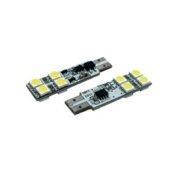 LED- Birne EUFAB (Paar) 8- Fach SMD LED inkl. CanBus 12V/2.1W (Sockel: T10