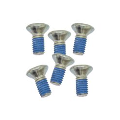 Schrauben Set BIKE IT BREMSSCHEIBE (6 Stück) Inbus/Senkkopf M6x14.7mm, Stahl