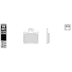 Bremsbeläge Galfer Sinter-Offroad Racing