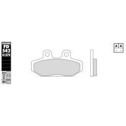 Bremsbeläge Galfer Sinter-Street