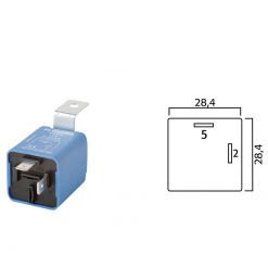 Blinkerrelais *FLÖSSER* 12V / 1-30W mit 2 Anschlüssen DIGITAL (lastunabhängi