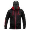 Kapuzenpullover/Hoody FANTIC Racing schwarz Gr. M