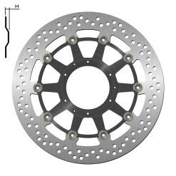 Bremsscheibe NG 320/94/5mm 6 Loch