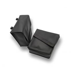 Seitentaschen (Paar) 2x10l (26x12x32cm) Fantic E-Bike schwarz, Klettverschluss