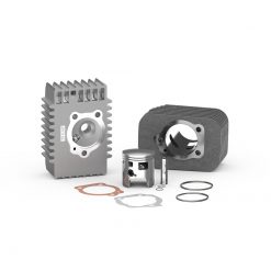 Zylinderkit Malossi 46.5mm/10mm Guss mit Zylinderkopf Piaggio SI