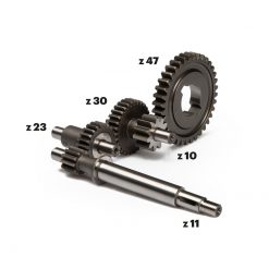 Renngetriebe Malossi (Übersetzung 13:1) Piaggio-Mofa Ciao/SI mit Variomatik