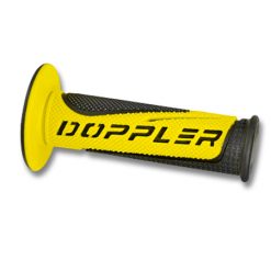 Paar Griffe Doppler Grip Rad schwarz/gelb (22/24mm) NML