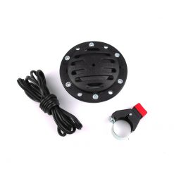 Horn / Hupe 6V mit Schalter und Kabel für Einbau (Art. 16601 und 016600)