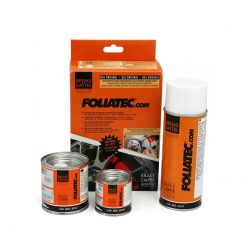 Bremssattellack-Set FOLIATEC in GOLD inkl. Bremssattel-Reiniger, Streichla