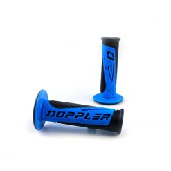 Griffe DOPPLER (Paar) CROSS CONCEPT (Ø 22 x 125mm) in BLAU/SCHWARZ (geschl