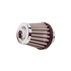 Luftfilter REPLAY K&N Style in Inox- Chrom (Luftfilteranschluss: Ø 28/35mm